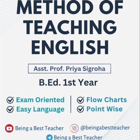 RMLAU Method of Teaching English Important Questions with Answers PDF