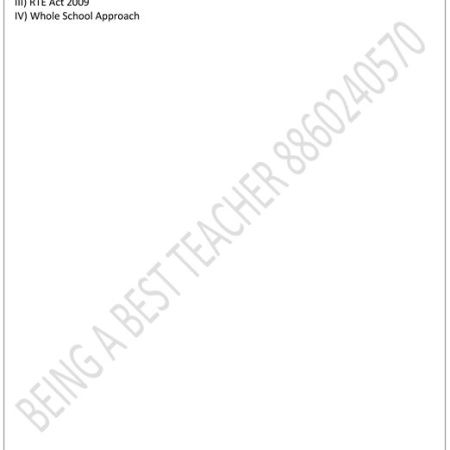 CBLU Creating an Inclusive School Important Questions with Answers PDF (English Medium) - Image 3