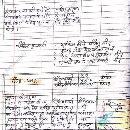 Punjabi Lesson Plan PDF (Punjabi Medium) - Image 4