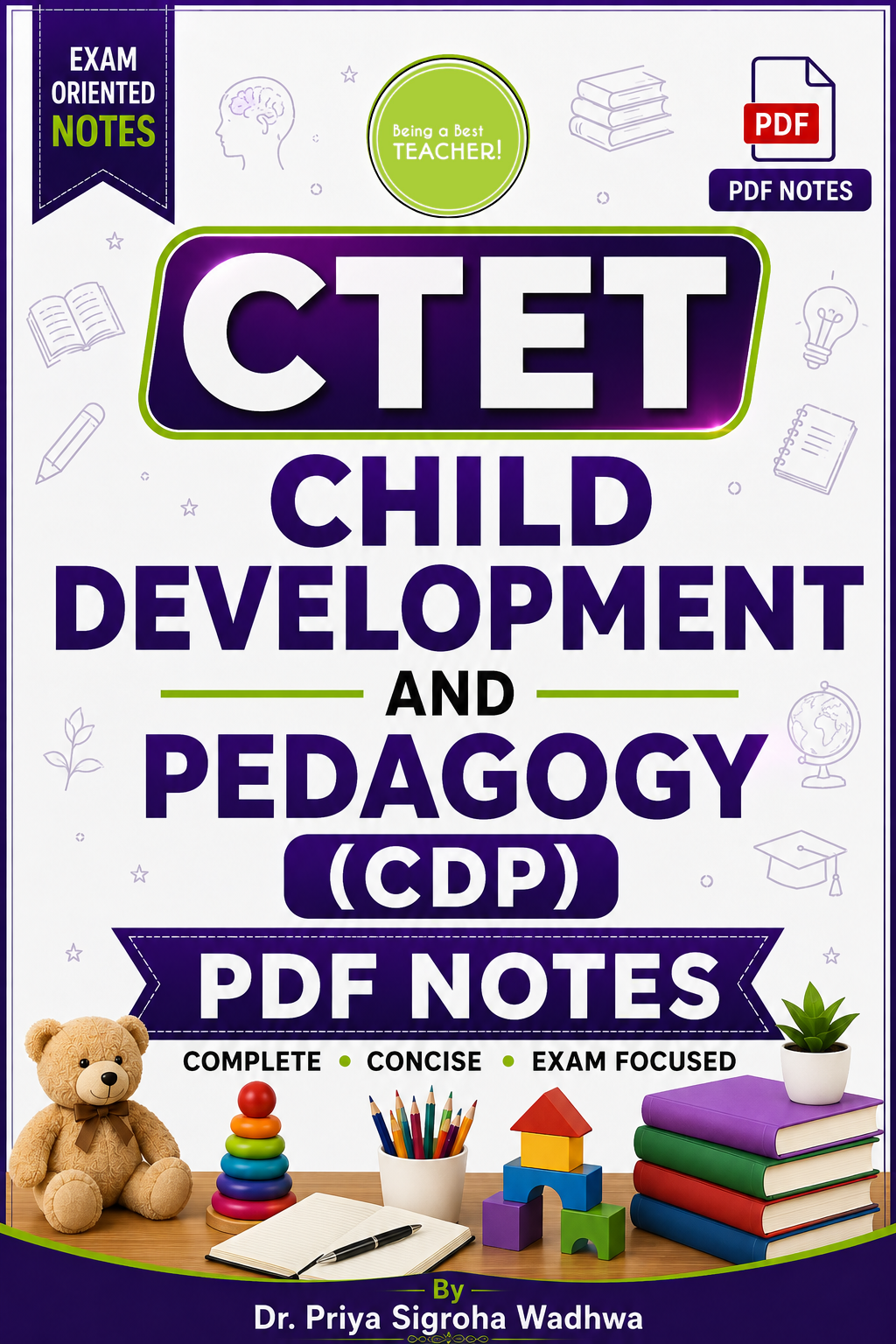 CTET CDP Notes PDF (English Medium) - Image 1