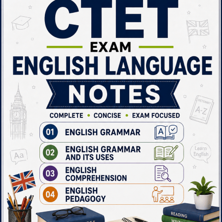 CTET English Language Notes PDF