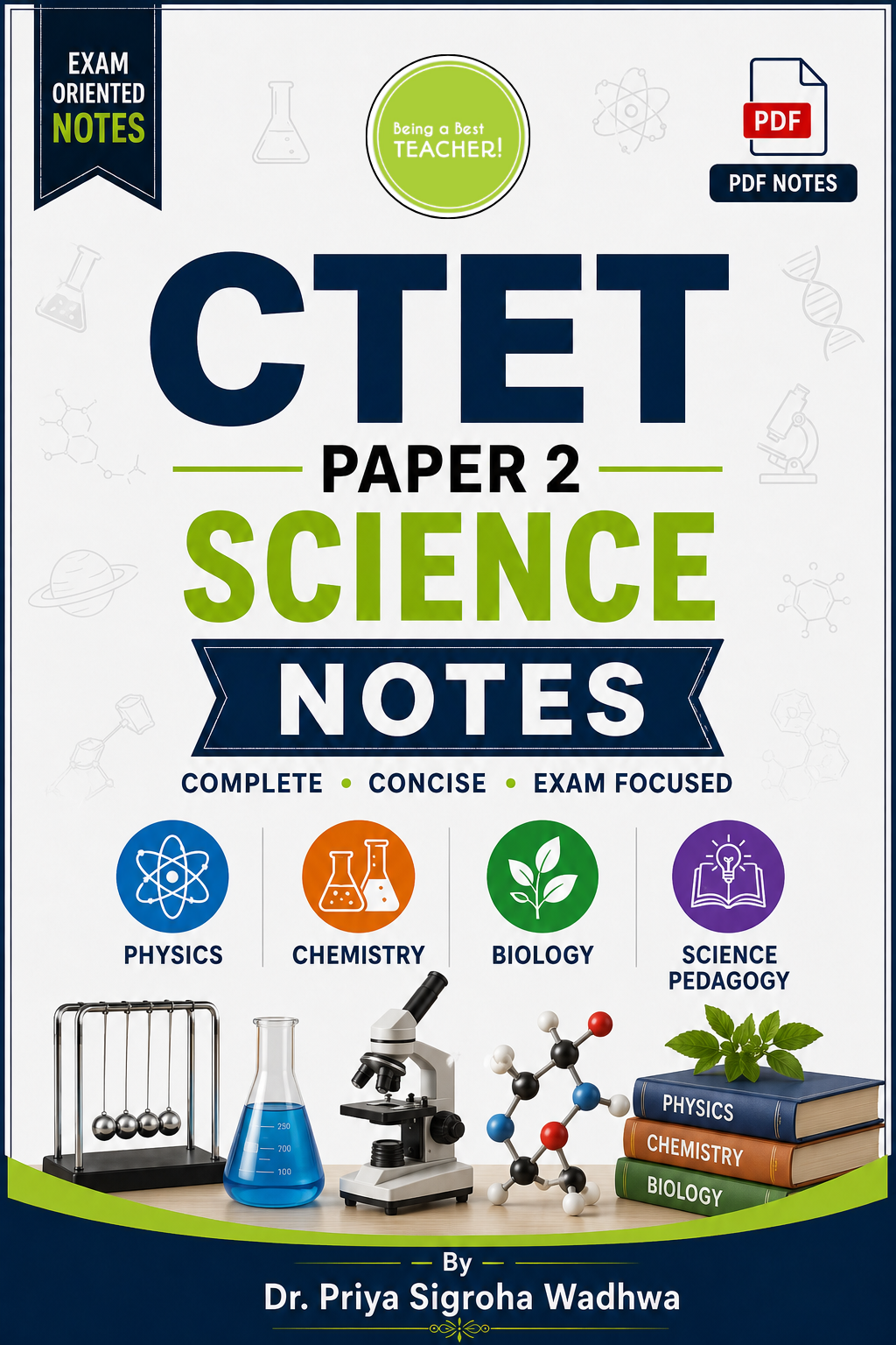 CTET Paper 2 Science Notes PDF (English Medium) - Image 1